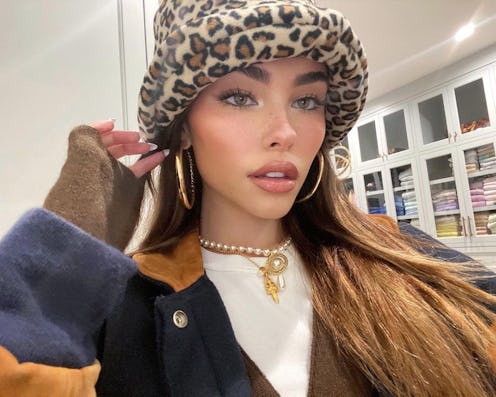 Madison Beer just rocked Princess Diana's signature manicure: French tips with a chrome finish.