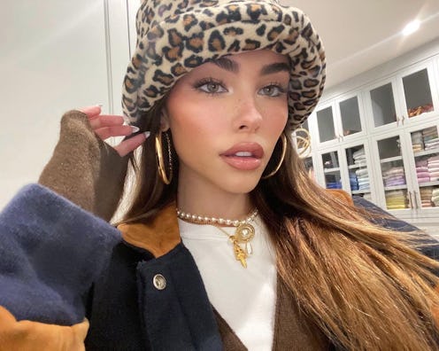 Madison Beer just rocked Princess Diana's signature manicure: French tips with a chrome finish.