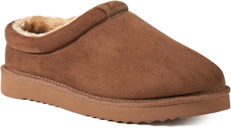 Zizor Vallarta Plush Suede Clog Slippers