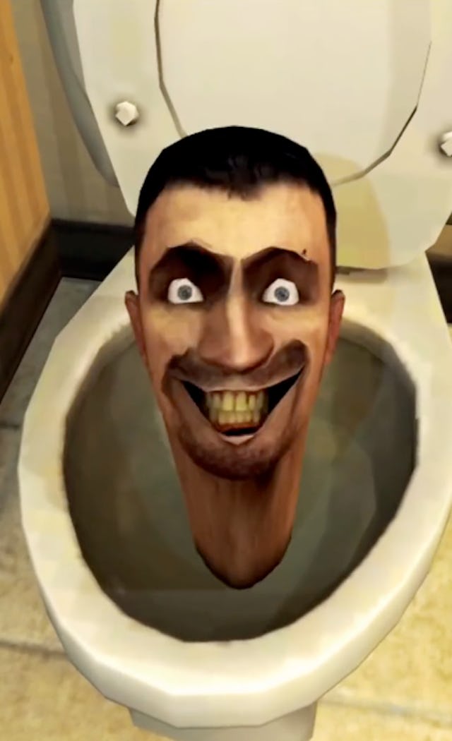 A screenshot from "Skibidi Toilet.' The meme is being made into a movie and TV show with the help of...