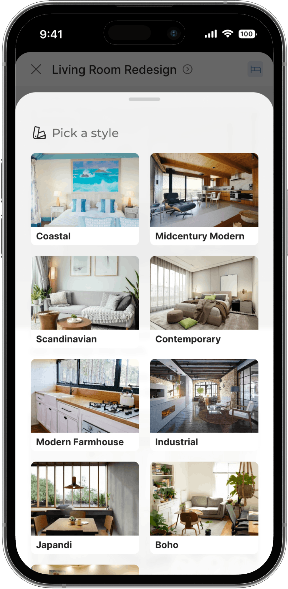 The Palazzo app will help you redesign your home.