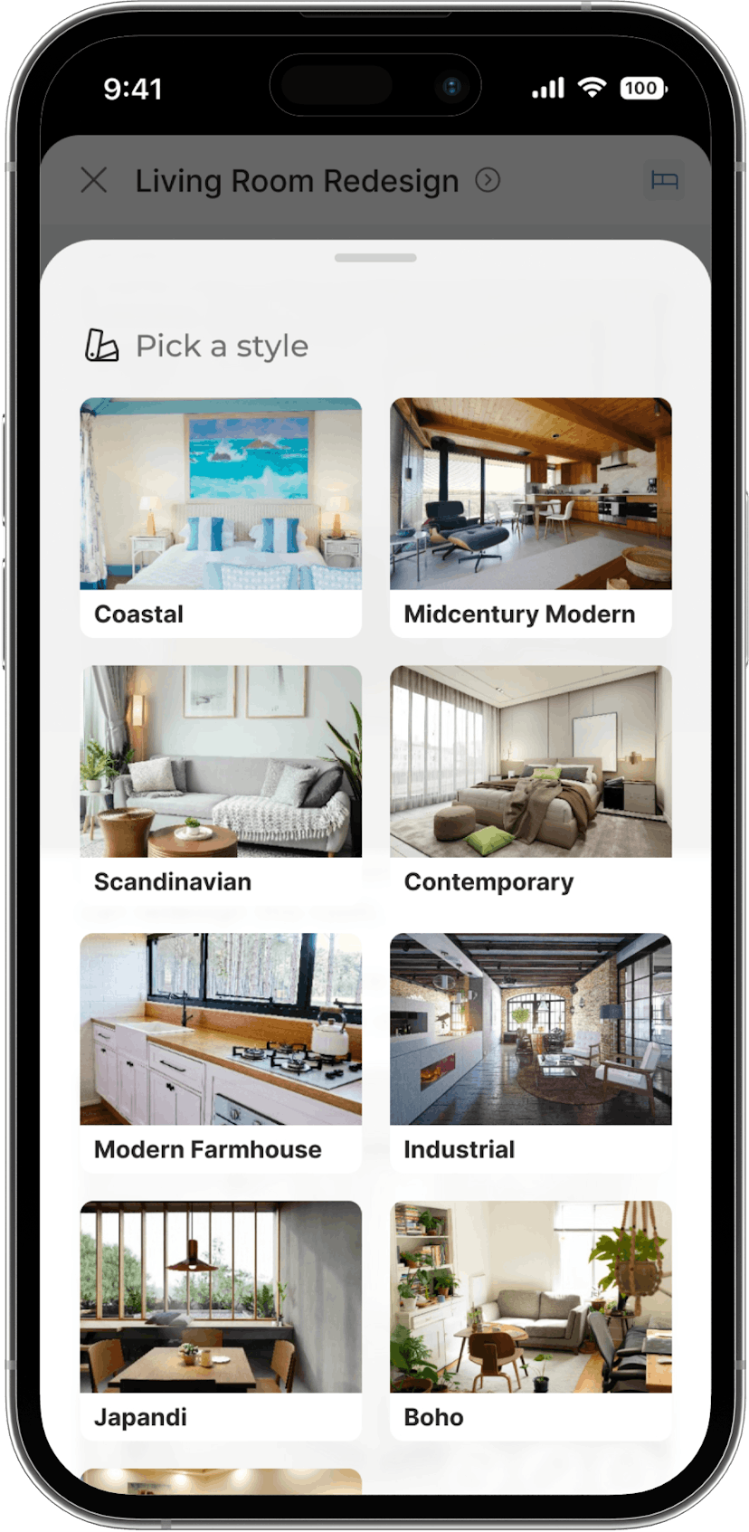 The Palazzo app will help you redesign your home.