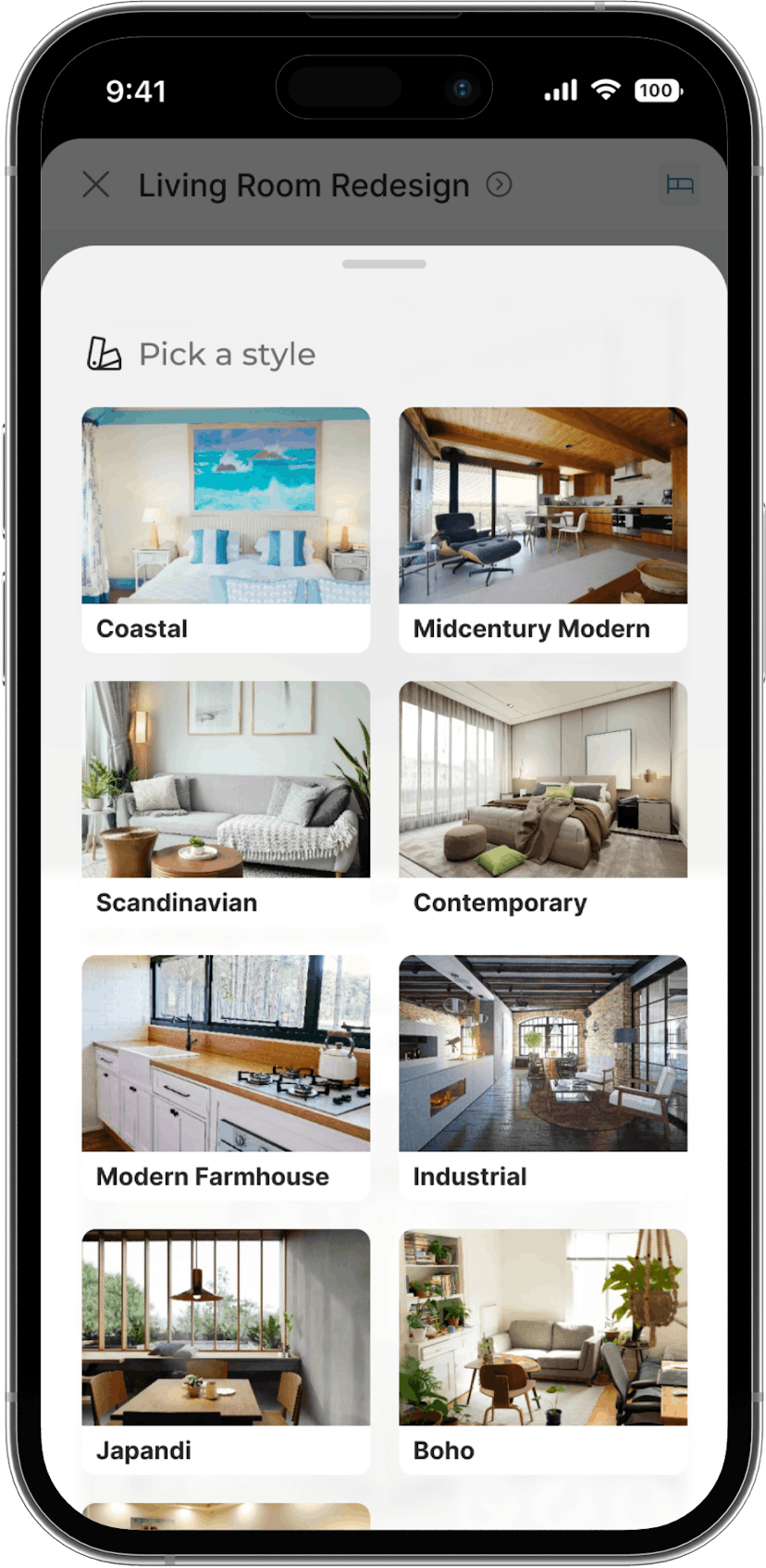The Palazzo app will help you redesign your home.