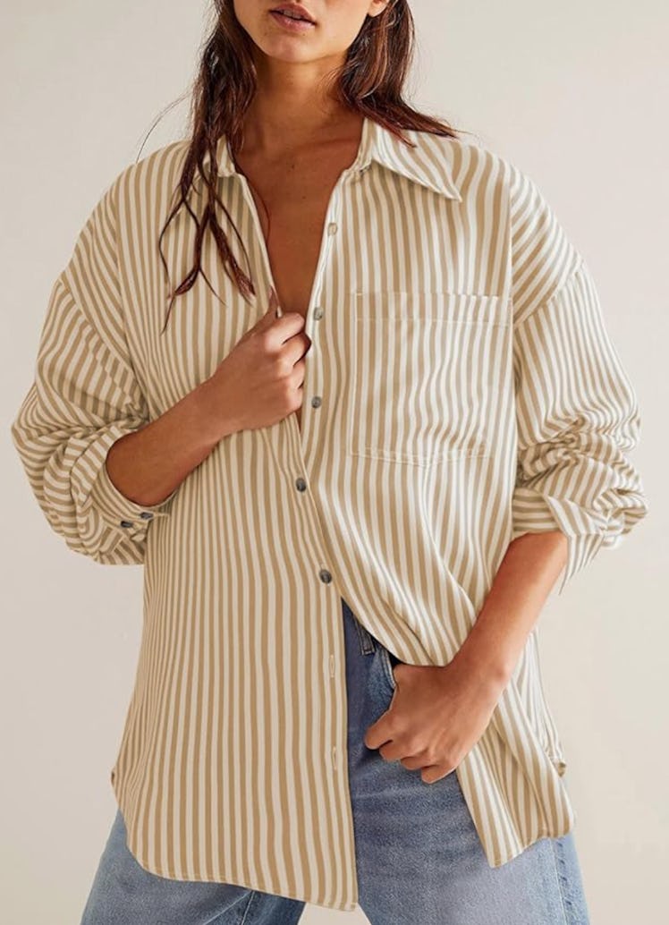 Dokotoo Long Sleeve Button Down Shirt