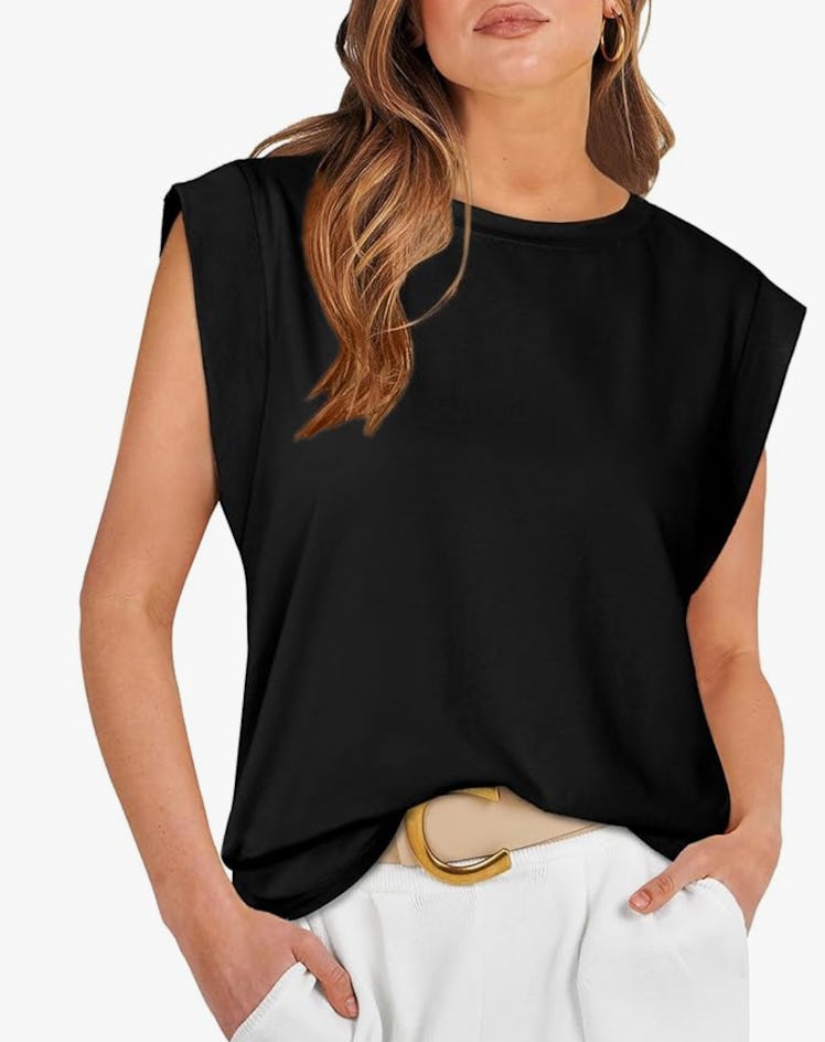 WIHOLL Cap Sleeve Top