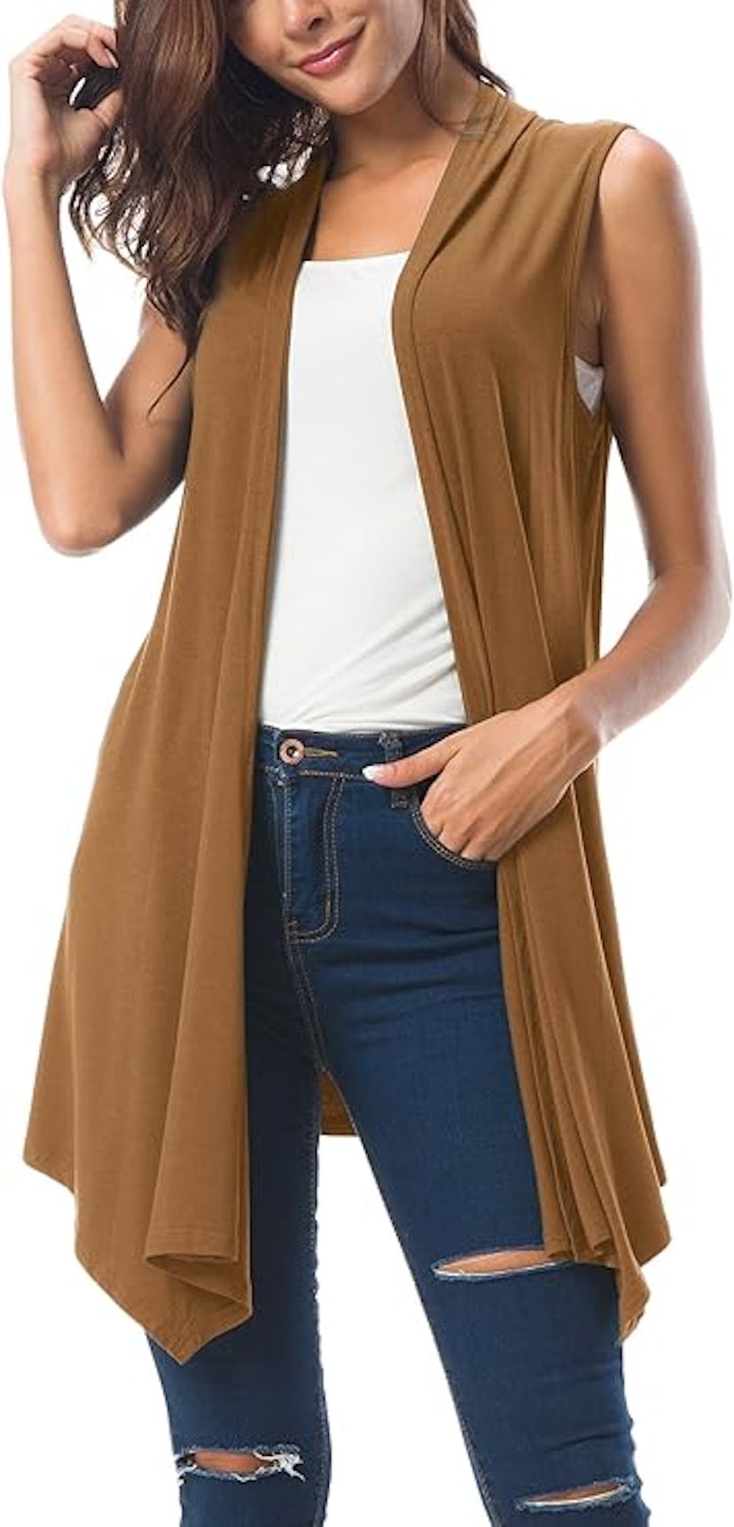 Urban CoCo Sleeveless Cardigan