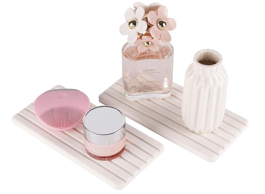 NiuYichee Absorbent Diatomite Coasters (2-Pack)