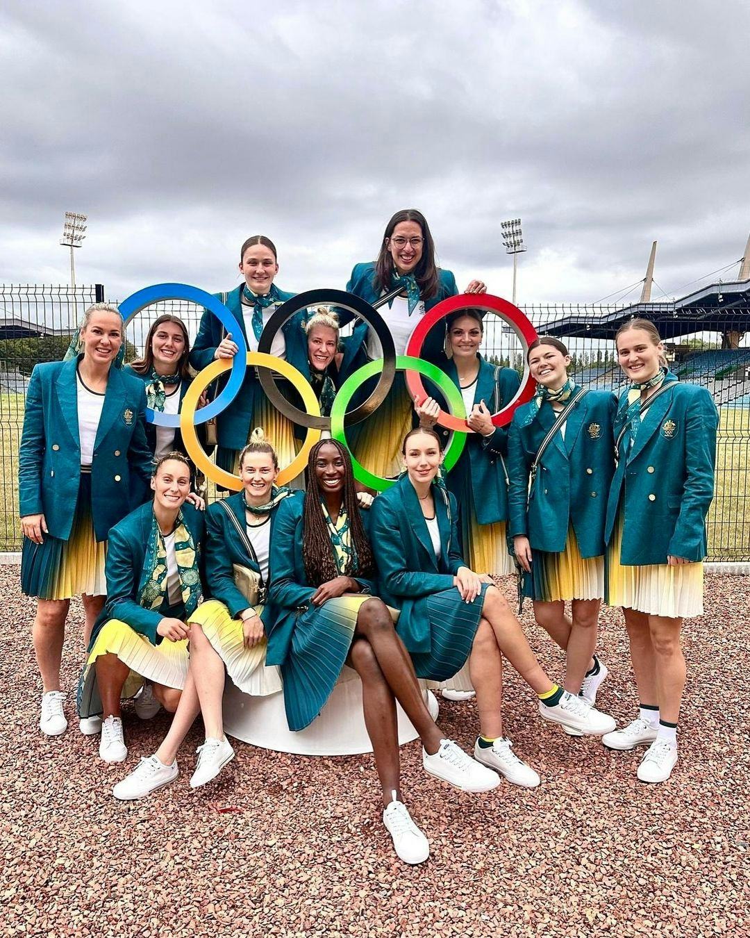 Team Australia&rsquo;s Olympic uniform at the 2024 Olympics.