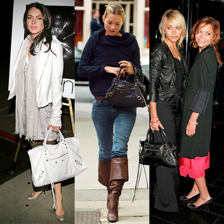 Lindsay Lohan, Kate Moss, and Ashley and Mary-Kate Olsen.