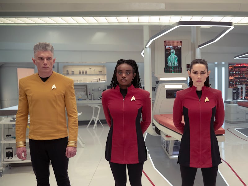 The 'Strange New Worlds' gang transformed into Vulcans in Season 3.