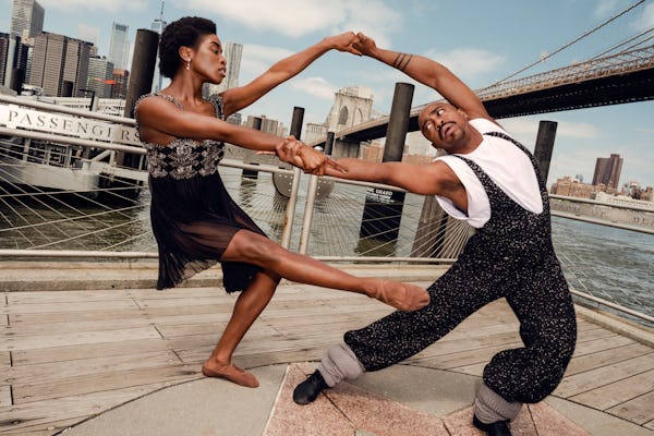 Dancers from the Alvin Ailey American Dance Theater