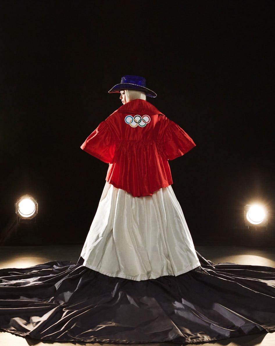 Beyoncé Supported The Olympics' Team USA In Two Patriotic Looks