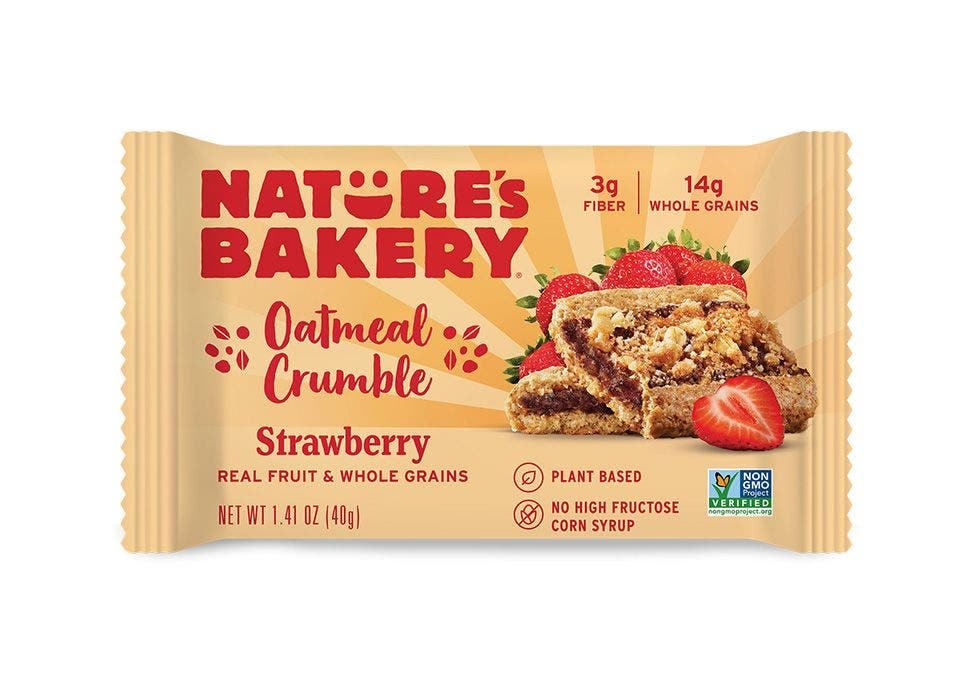 Oatmeal Crumble Bar - Strawberry