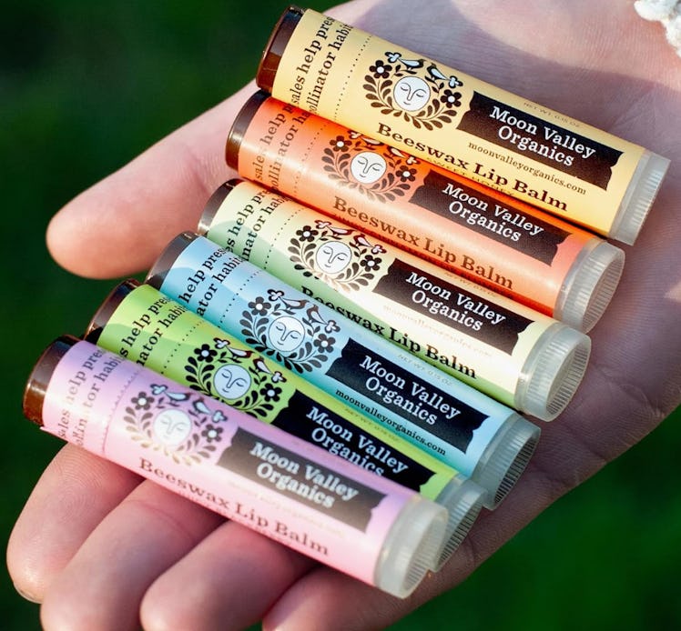 Moon Valley Organics Beeswax Lip Balm (4-Pack)