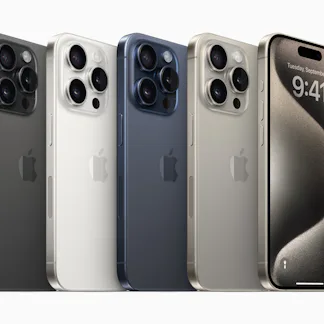 Apple's iPhone 15 Pro lineup