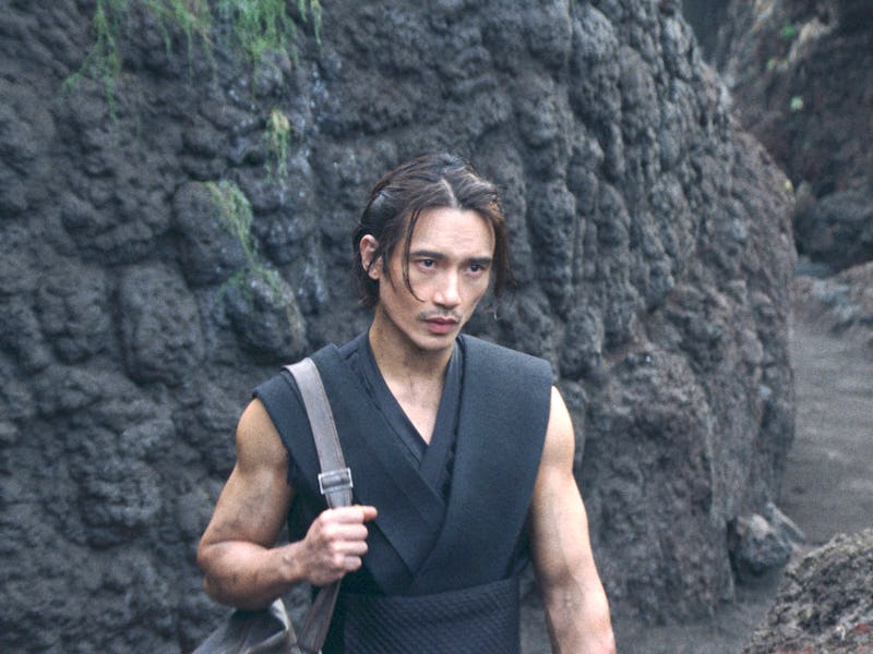 Manny Jacinto as "The Stranger" in 'The Acolyte.'