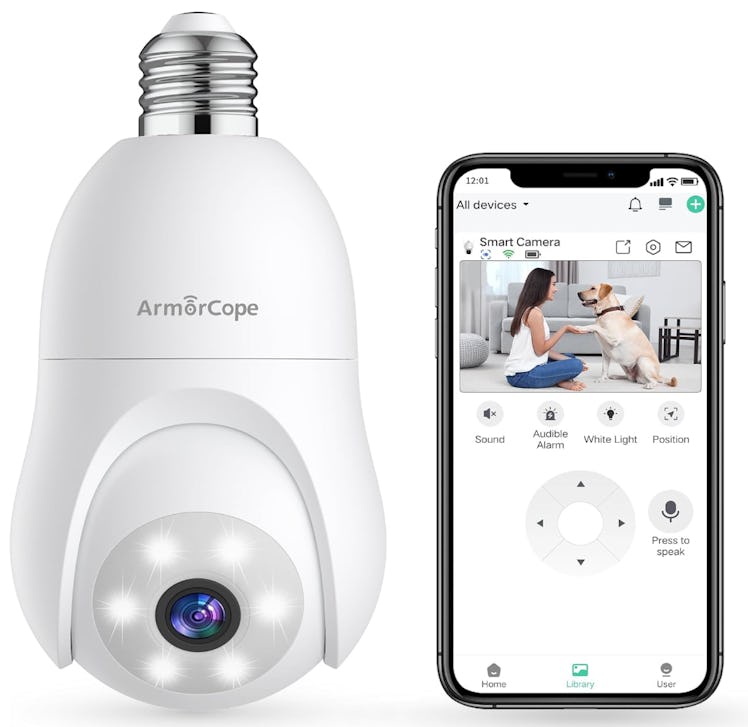 Armorcope Light Bulb Security Camera 