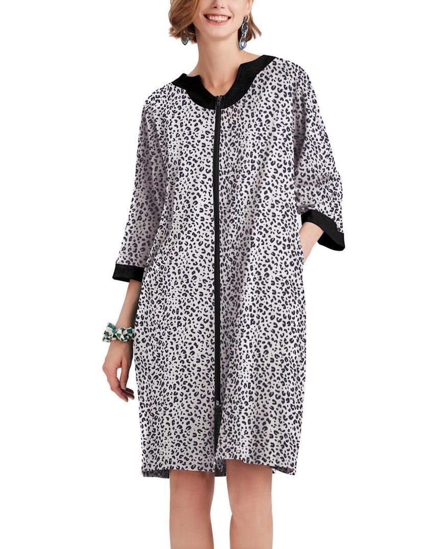 Ekouaer Housecoat Lightweight Bathrobe with Pockets