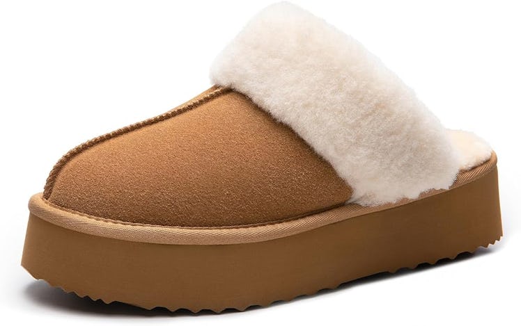 DREAM PAIRS Platform Slippers