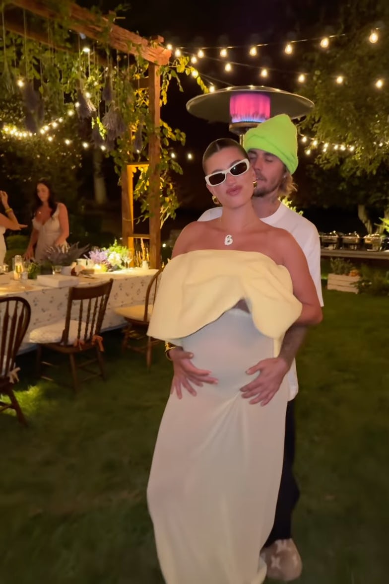 Justin and Hailey Bieber looked so in love in latest pregnancy video.