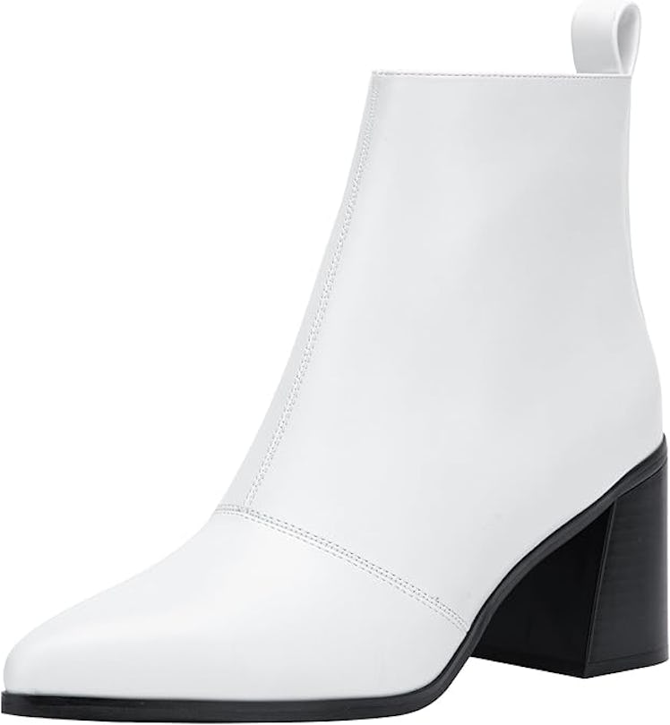 Jeossy Chunky Heeled Ankle Boots