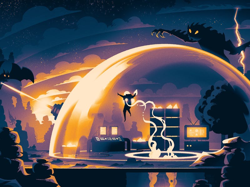 artwork from Dome Keeper