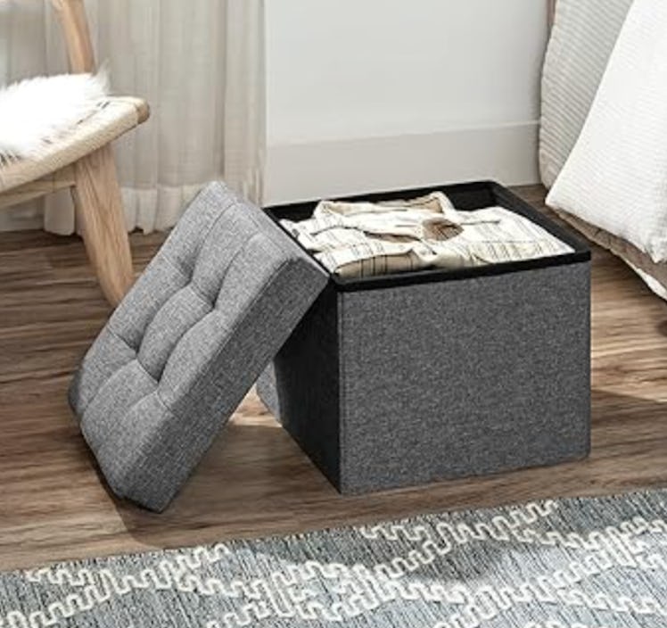 SONGMICS Storage Ottoman Bench