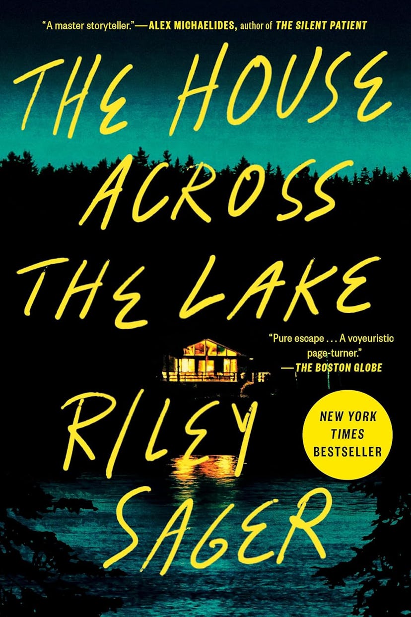 'The House Across The Lake' by Riley Sager cover, one of the best horror books