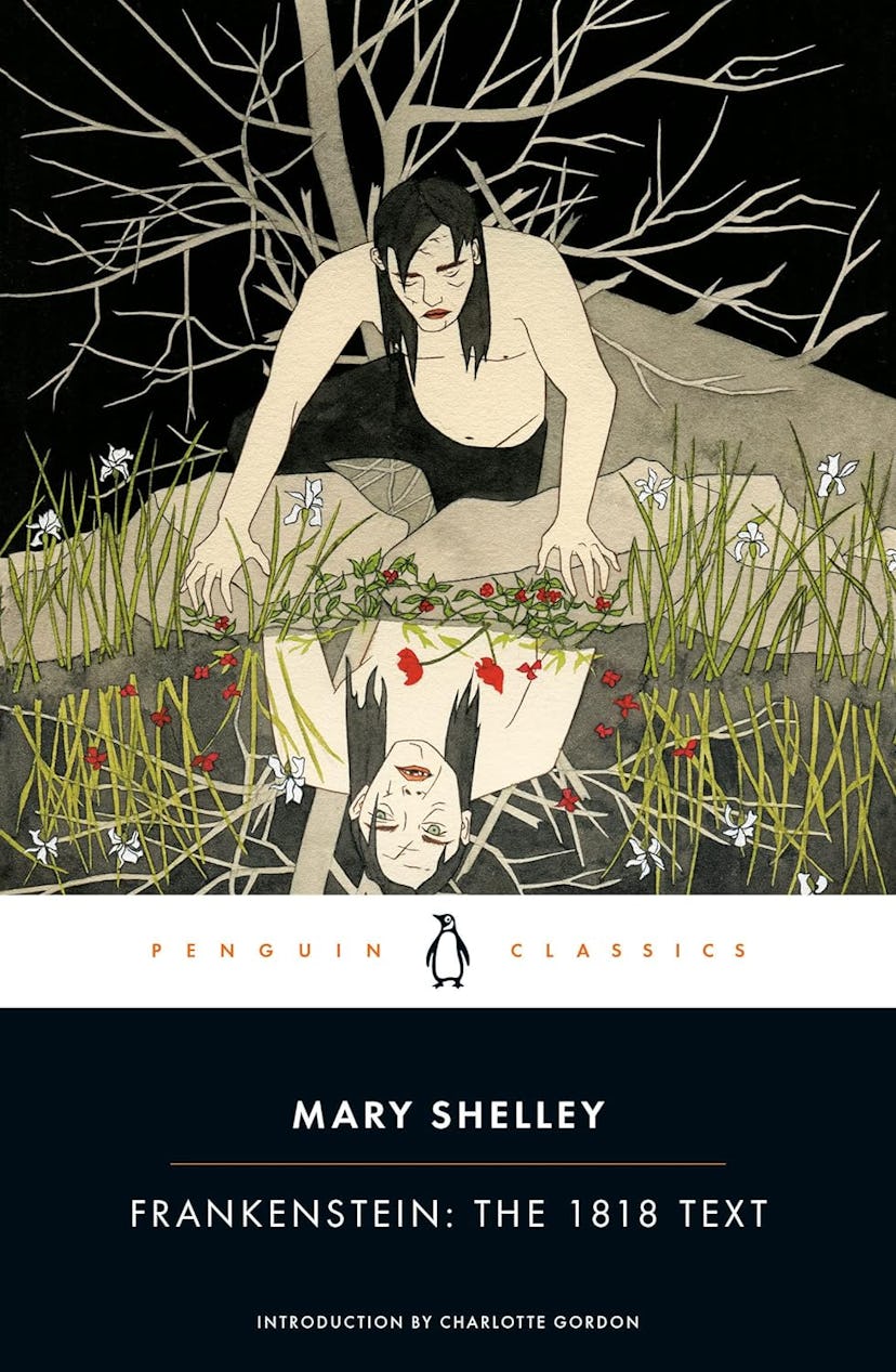 Frankenstein By Mary Shelley cover, one o the scariest books of all time