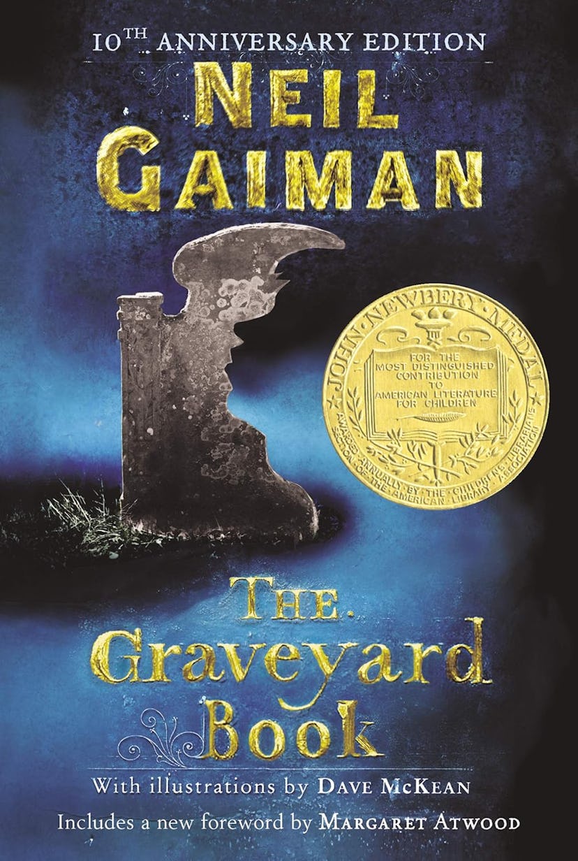 The Graveyard Book by Neil Gaiman, a horror book and maybe one of the scariest books of all time