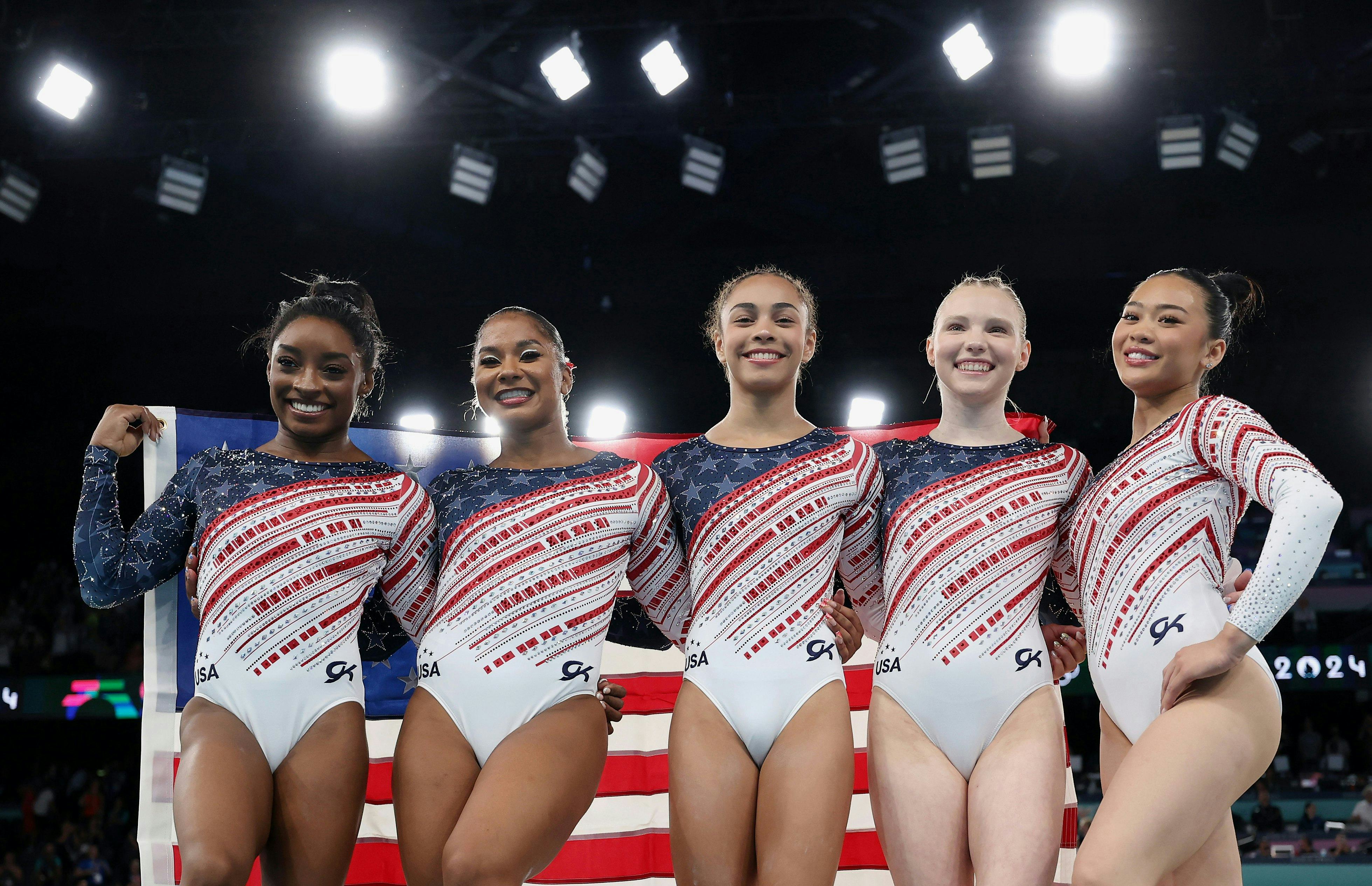 Olympics 2024: Simone Biles revealed the Team USA gymnastics squad nickname after winning gold.