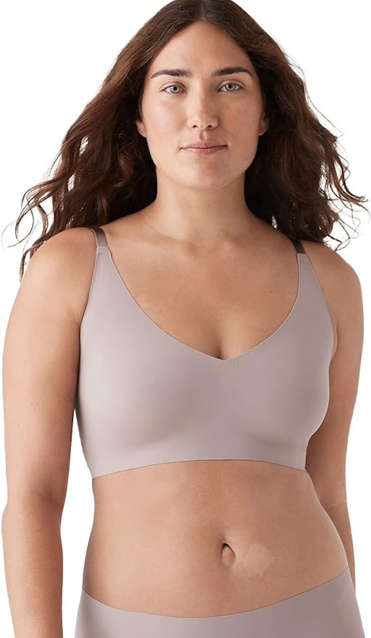 True & Co Womens True Body Triangle Convertible Strap Bra