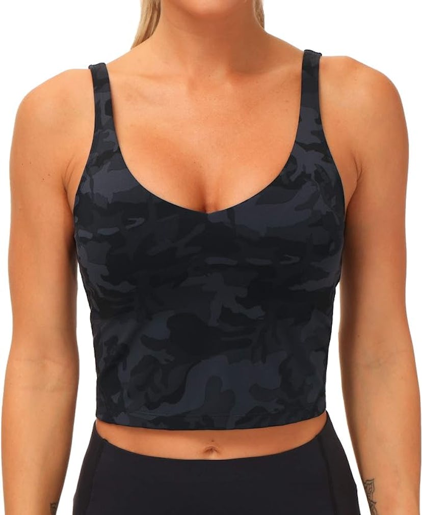 THE GYM PEOPLE Longline Sports Bra