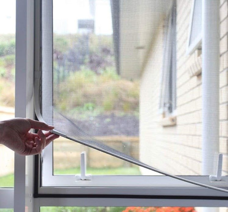 NeatiEase Adjustable DIY Magnetic Window Screen