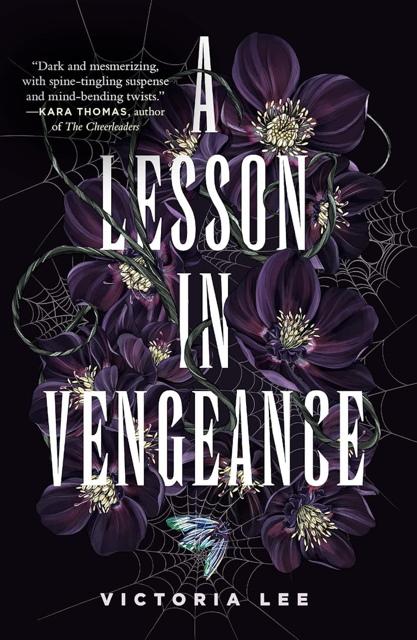 Cover of A Lesson In Vengeance by Victoria Lee, a dark academia book