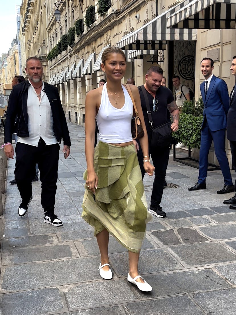 Zendaya at the 2024 Paris Olympic Games.