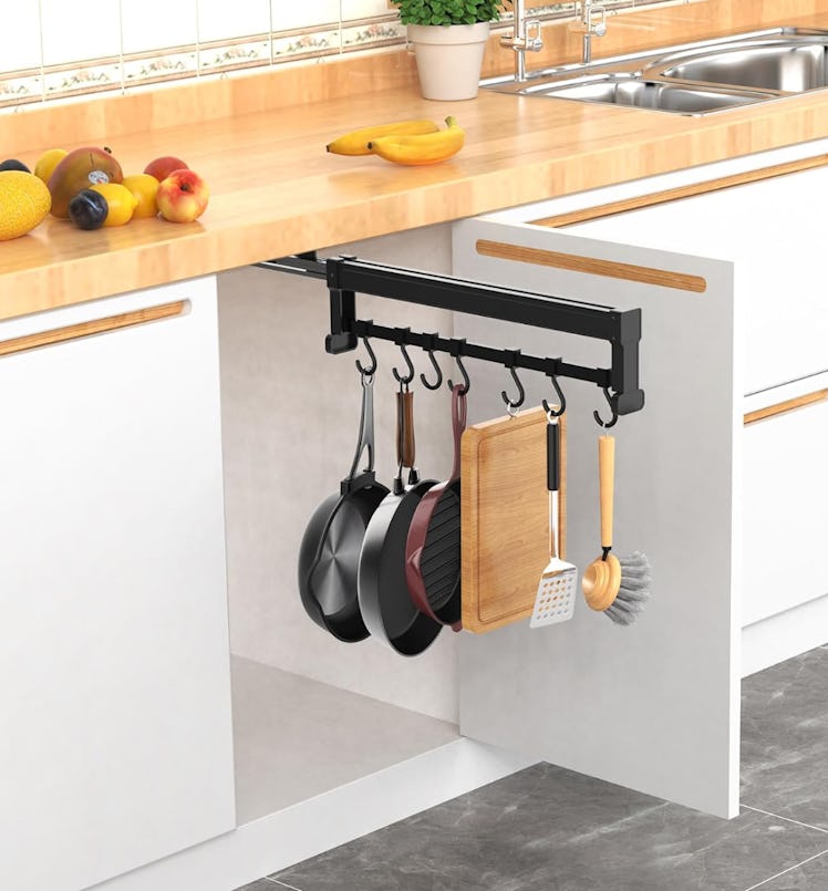 SOYO 22-Inch Adjustable Pull-Out Pot & Pan Organizer