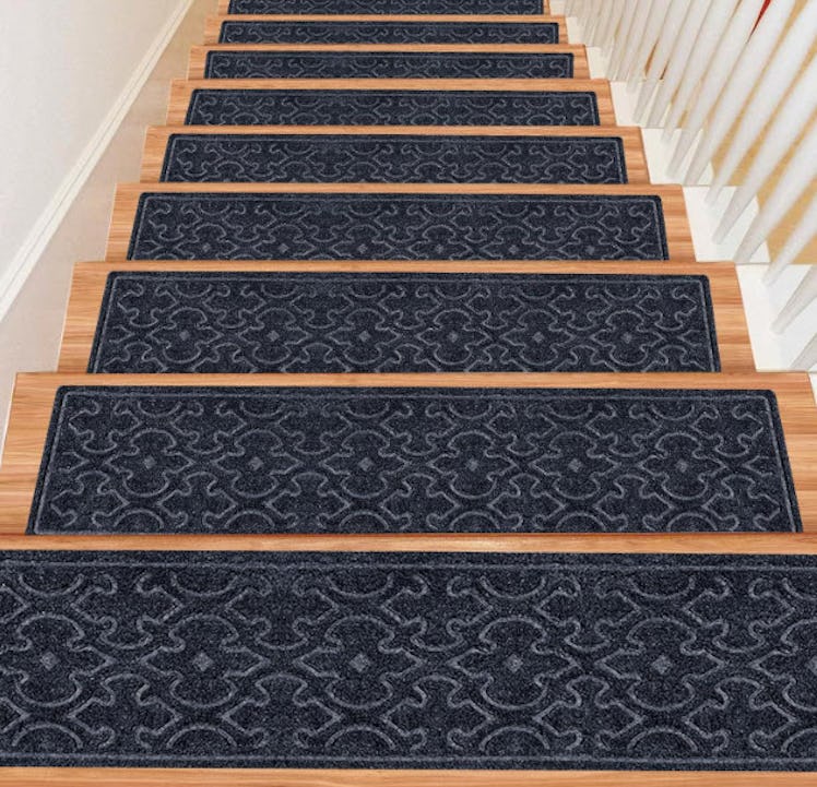 FlowaFoli Self-Adhesive Stair Treads for Wooden Steps