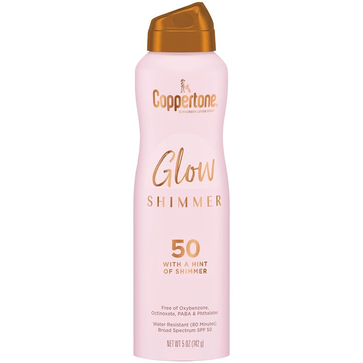 Coppertone Glow with Shimmer Sunscreen Spray