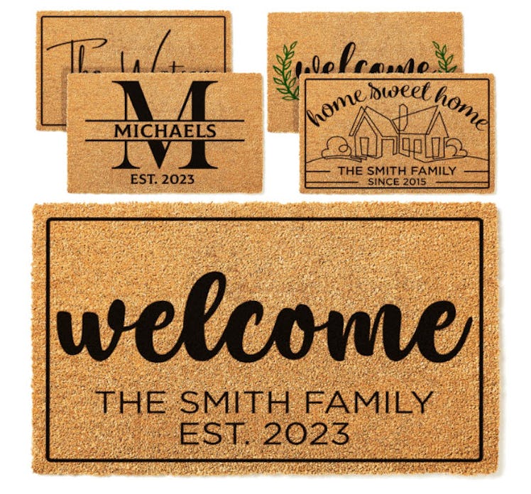 GIFTBYGIFTY Custom Welcome Doormat