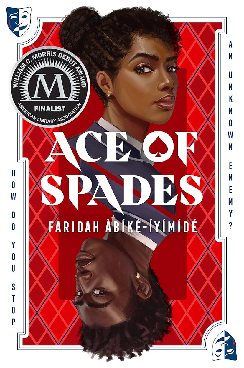 Cover of Ace of Spades by Faridah Àbíké-Íyímídé, a dark academia book