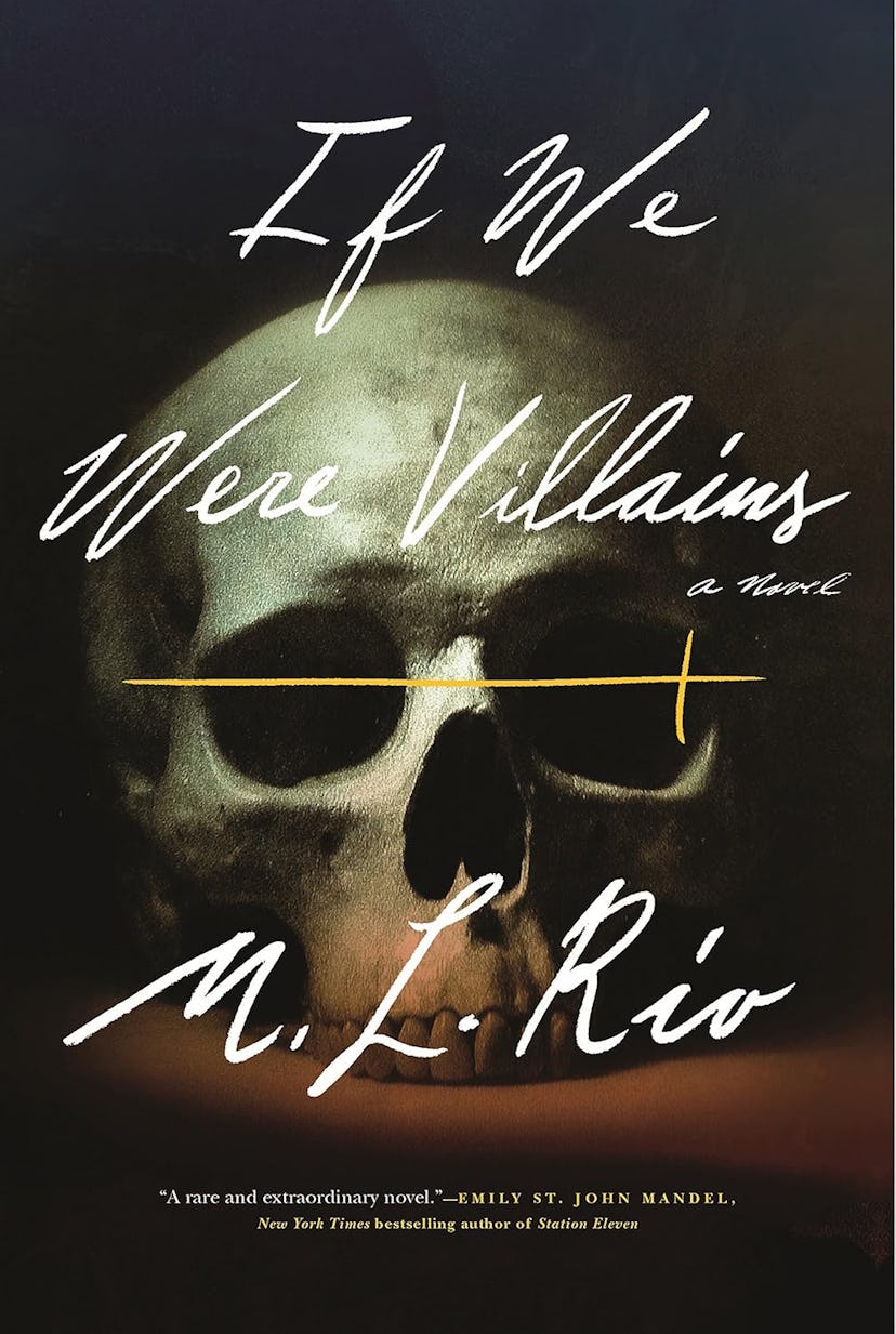 If We Were Villains by M.L. Rio, a dark academia book cover