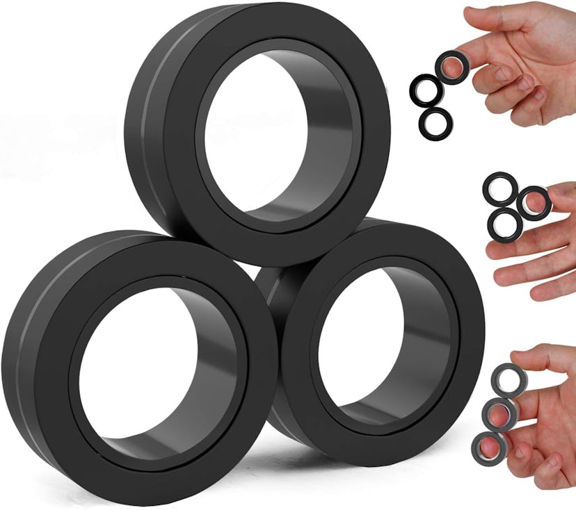 BUNMO Magnetic Rings Fidget Toy