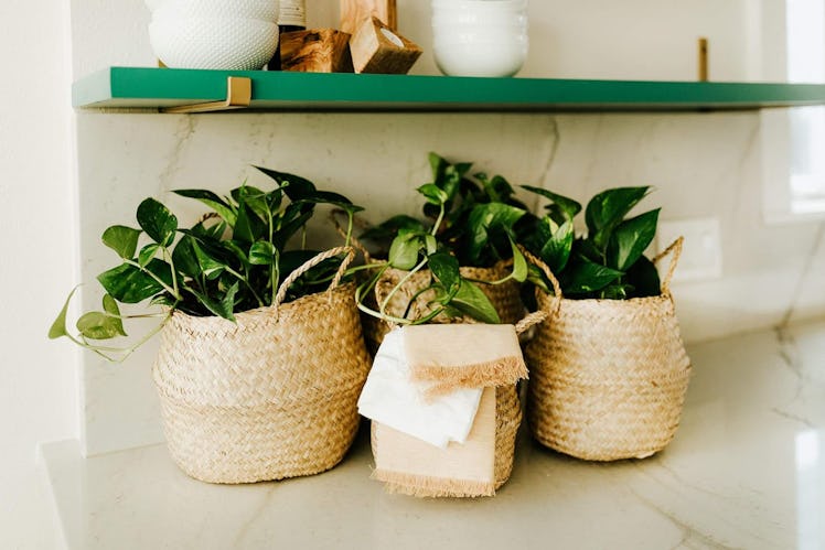 Modern Village Seagrass Basket