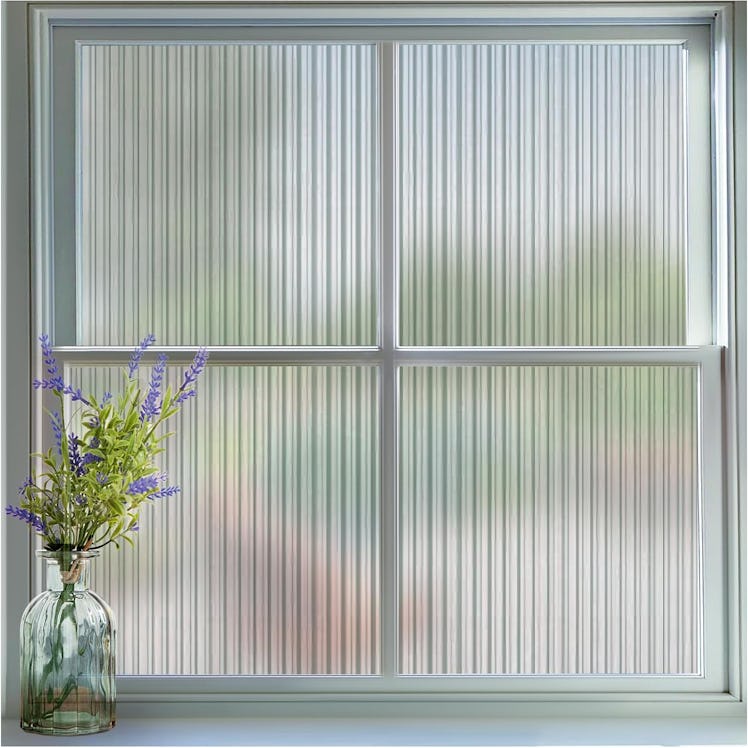 Coavas Reeded Glass Window Film