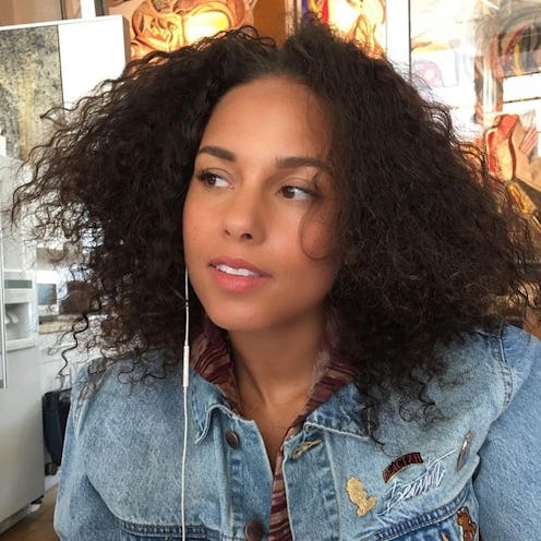 Alicia Keys natural hair