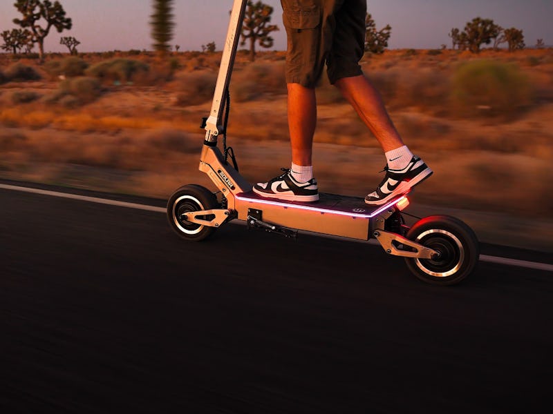 Solar Scooters' Hyperion electric scooter