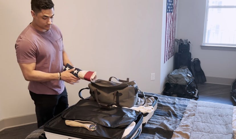 Marcus on The Bachelorette. Screenshot via Hulu