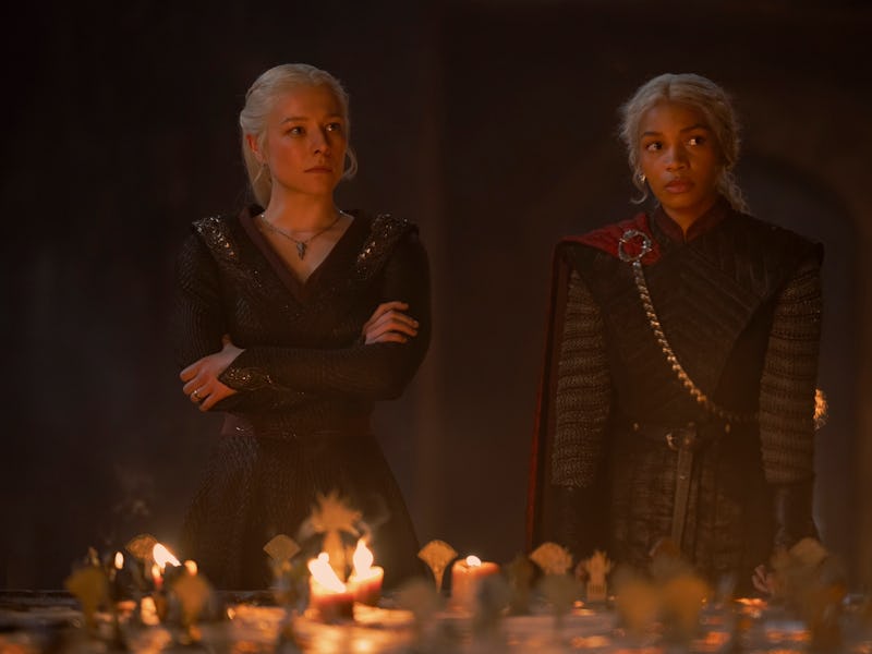 Emma D'Arcy and Bethany Antonia in House of the Dragon