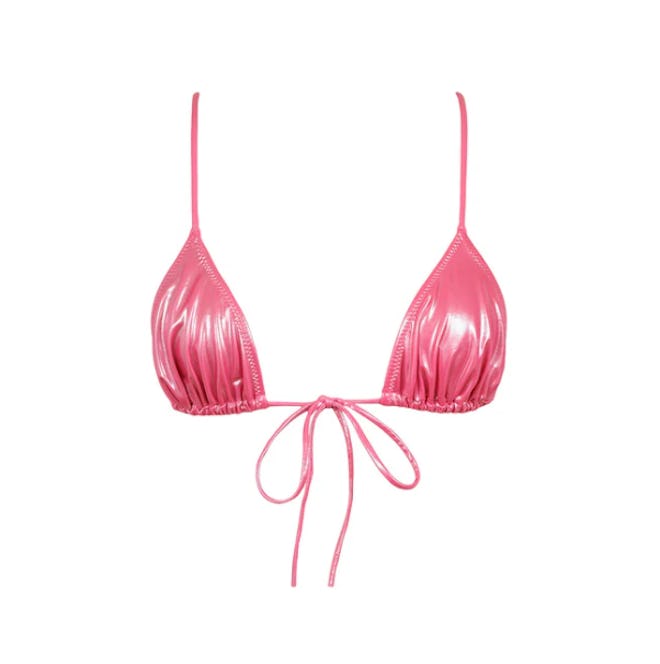 ‘Lolita, Light Of My Life’ Triangle Front Tie Top